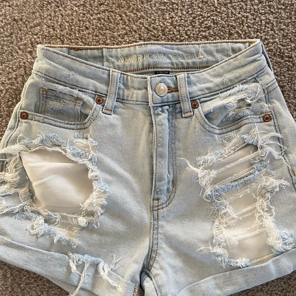 American Eagle Jean shorts size 000